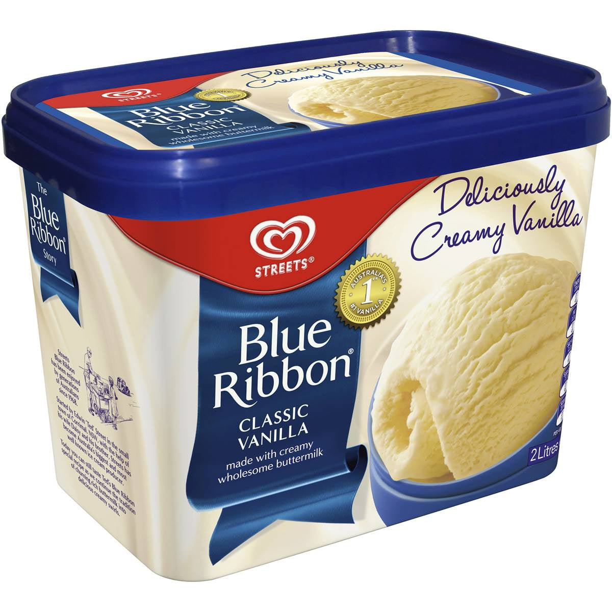 Streets Blue Ribbon Ice Cream 2l