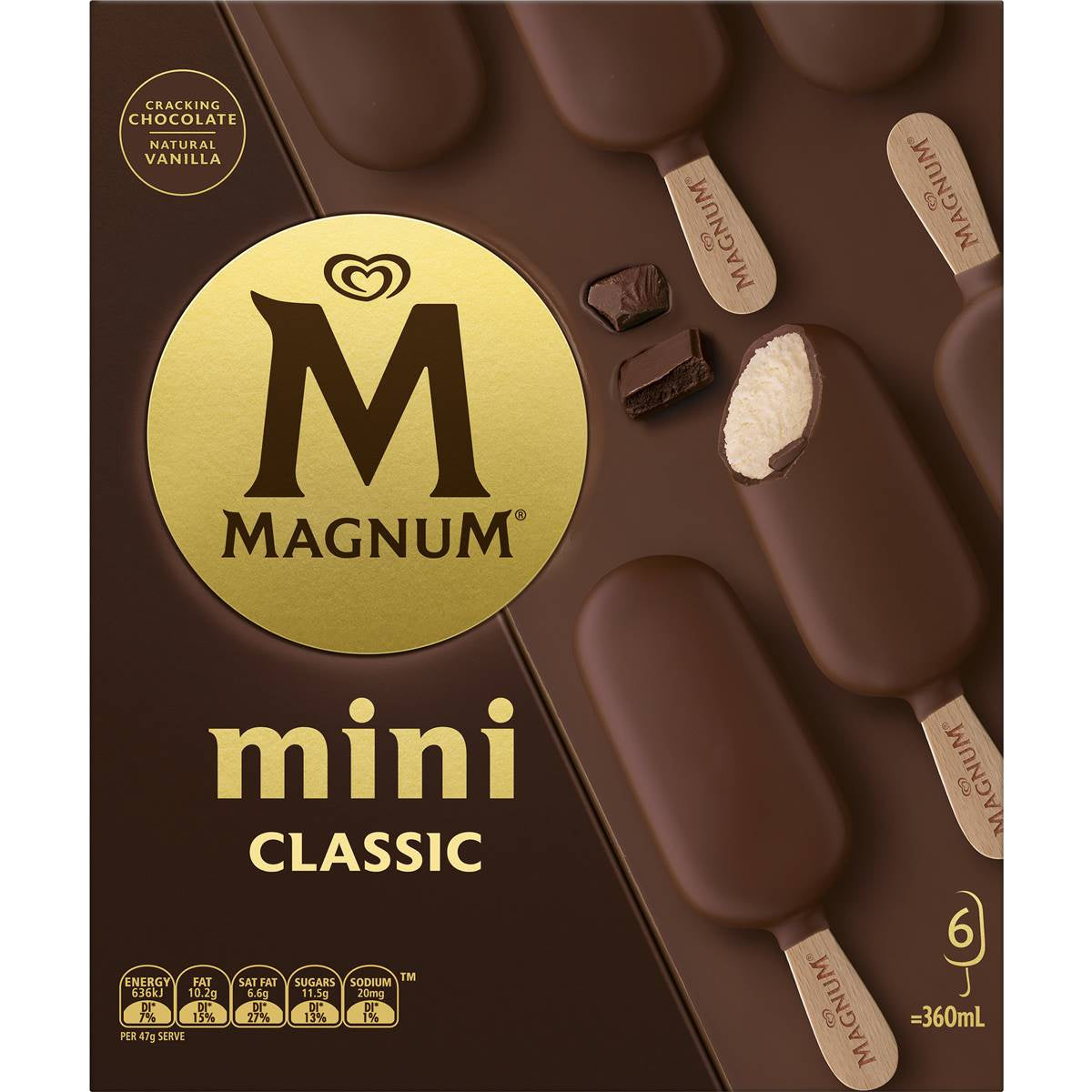 Magnum Mini Classic 6pk