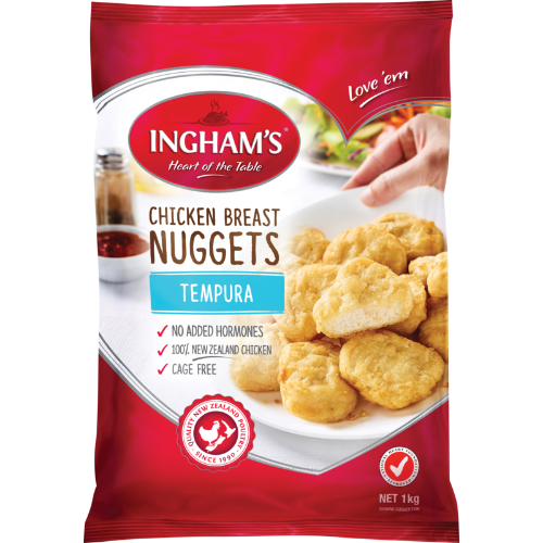 Ingham Tempura Chicken Nuggets 1kg