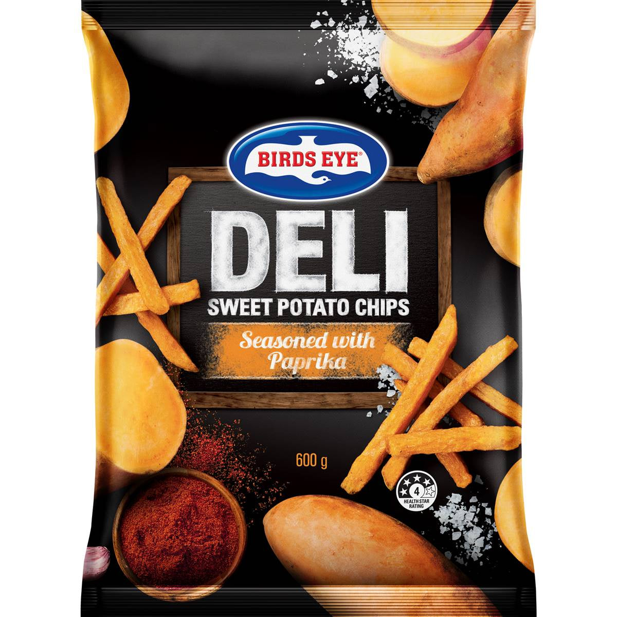 Bird's Eye Deli Sweet Potato Chips with Paprika 600g