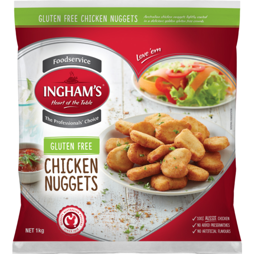Ingham Chicken Nuggets Gluten Free 1kg