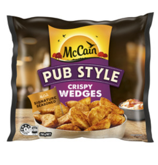 McCain Pub Style Potato Wedges 750g