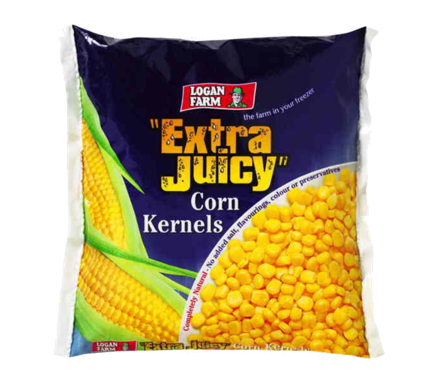 Logan Farm Supersweet Corn Kernels Frozen 500g