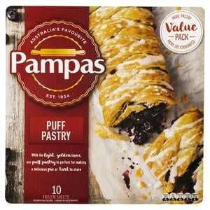 Pampas Puff Pastry 10 Sheets 1.6kg