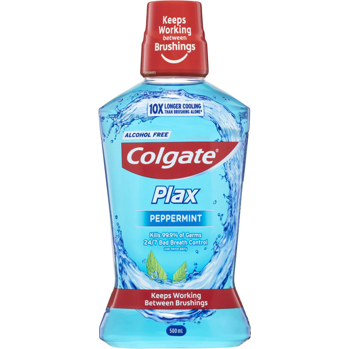 Colgate Plax Mouthwash Peppermint 500mL