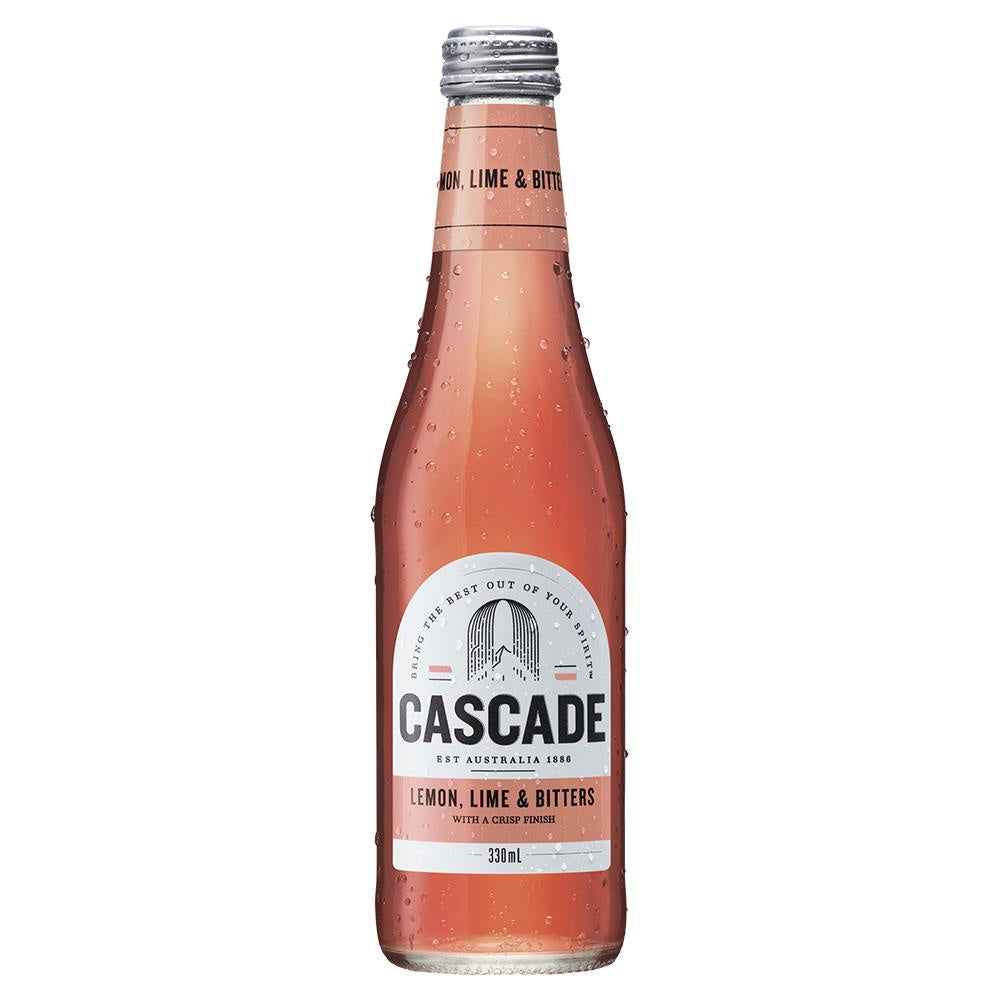 #Cascade Lemon Lime & Bitters Bottle 330mL