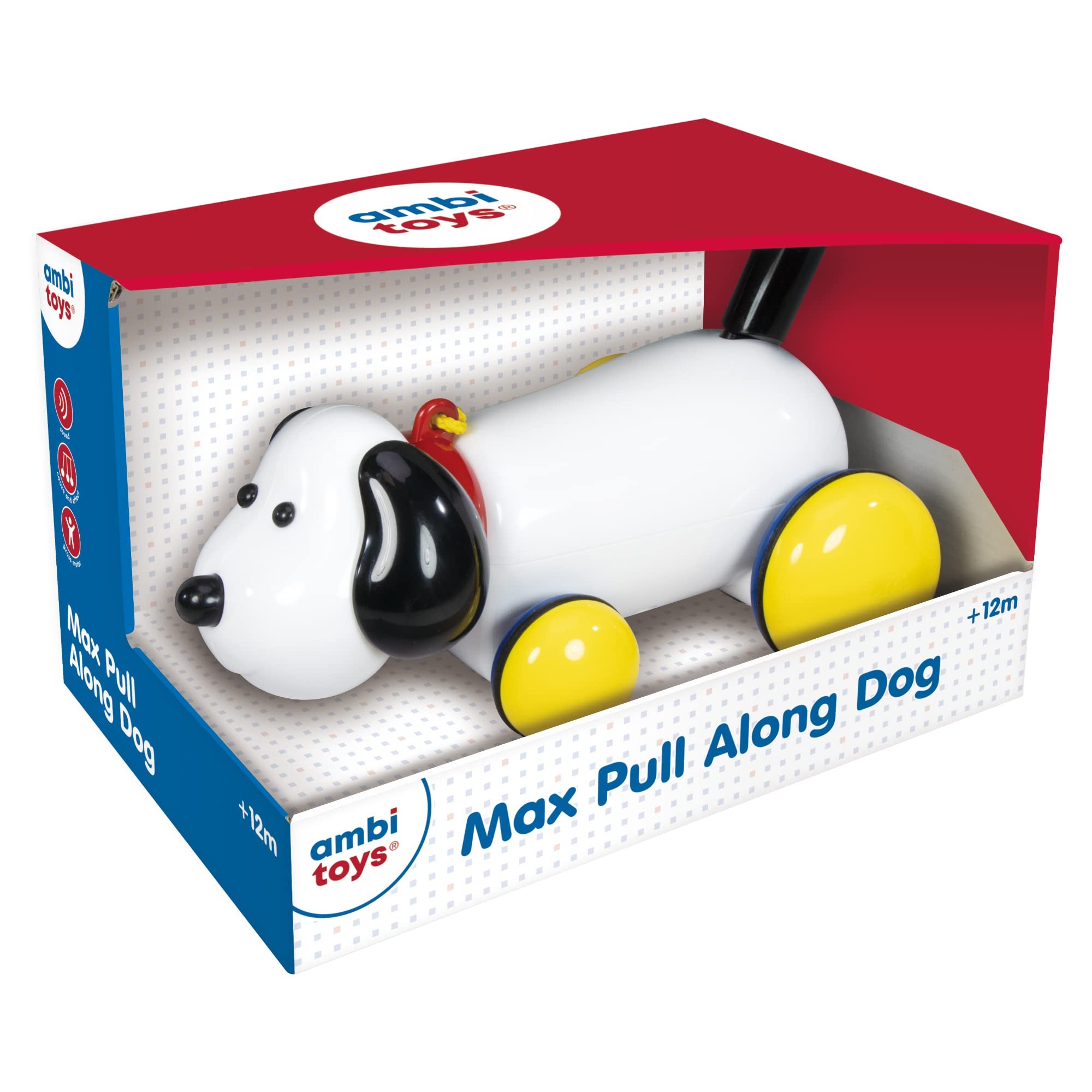 Ambi Toys Max Pull Along Dog