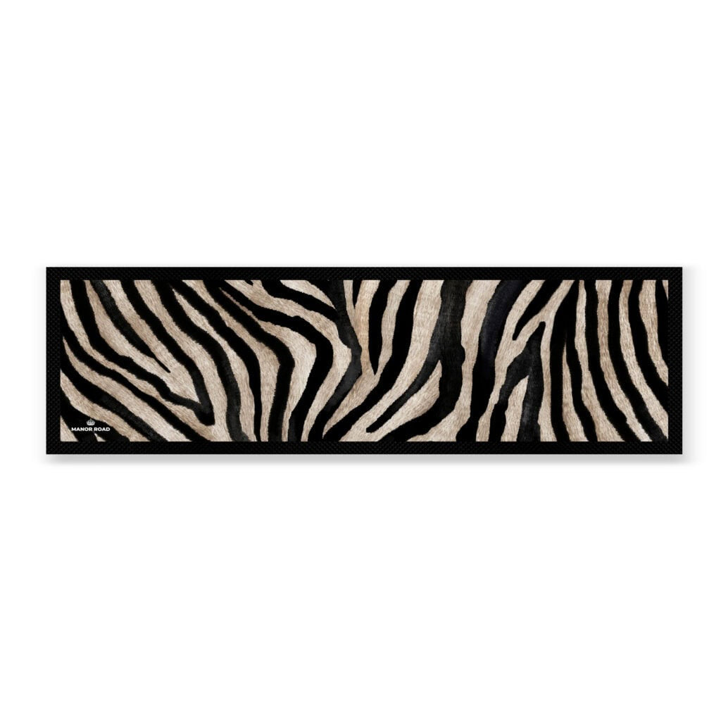 Bar Mat Zebra