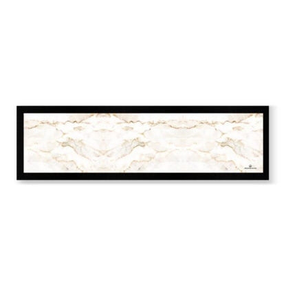 Bar Mat Beige Marble Large