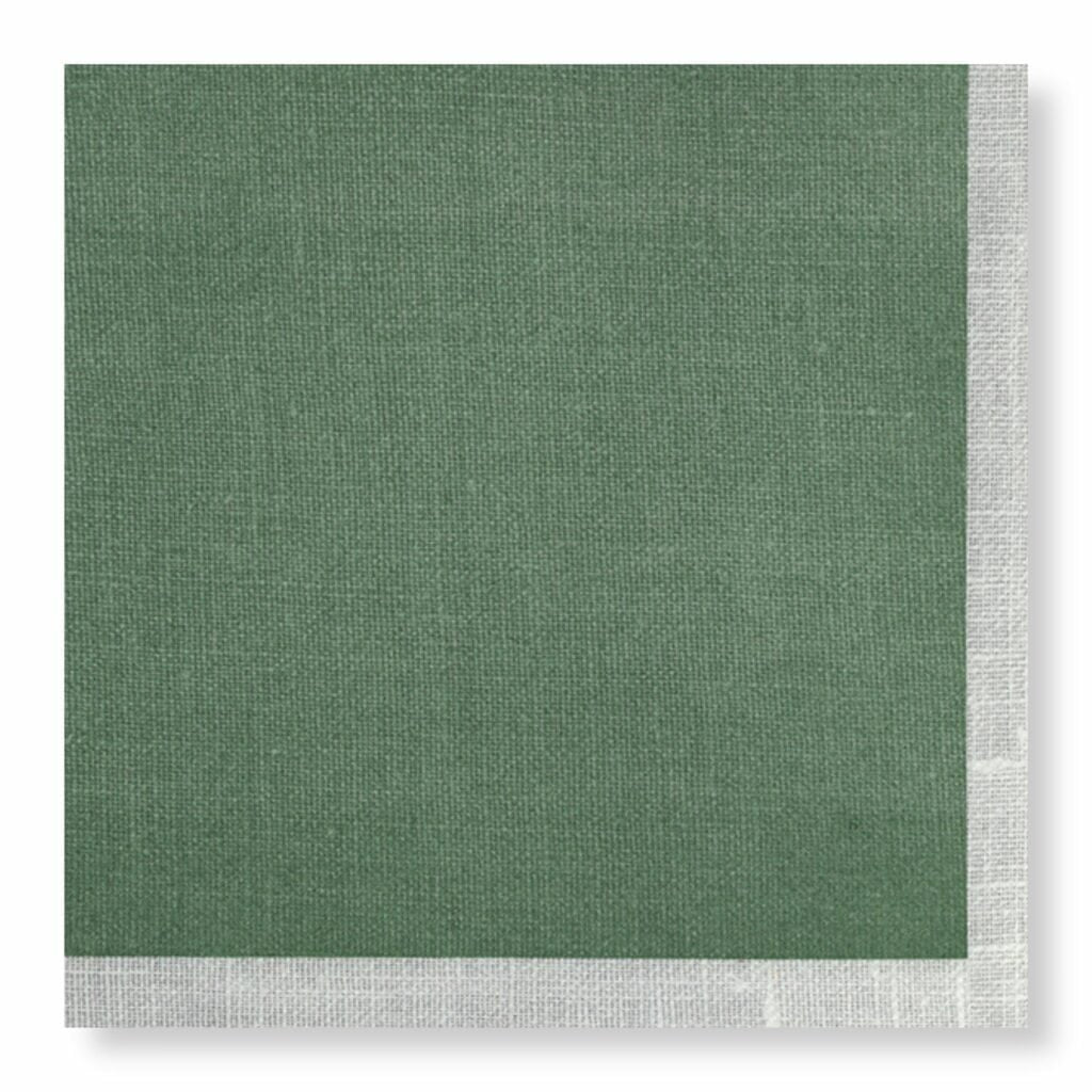 Linen (Green) Napkins Dinner