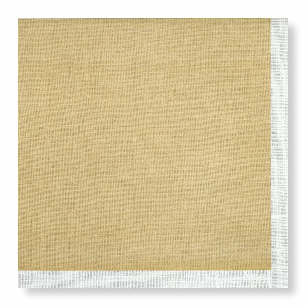 Linen Gold Napkins Dinner