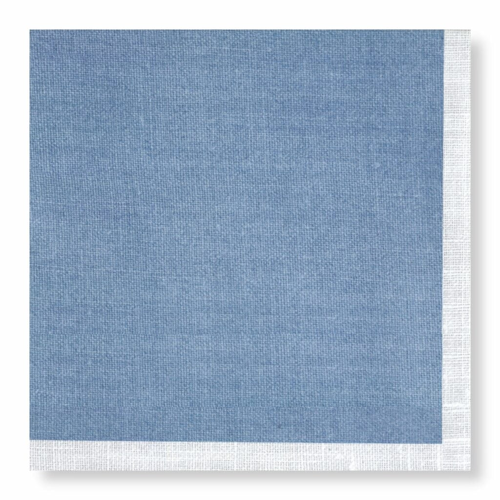 Linen Blue Napkins Dinner