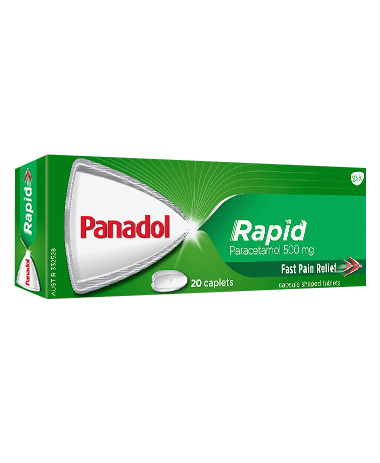 Panadol Rapid Caplets 20pk