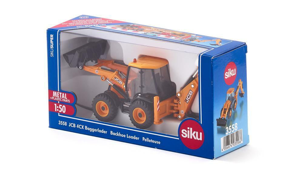 SIKU JCB Backhoe Loader 1:50 Scale