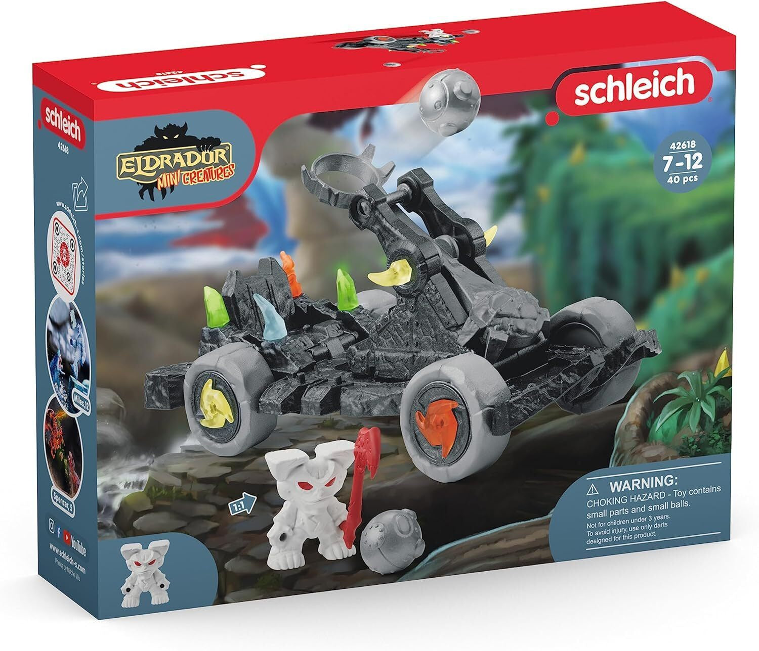 Schleich Catapult with Mini Creature