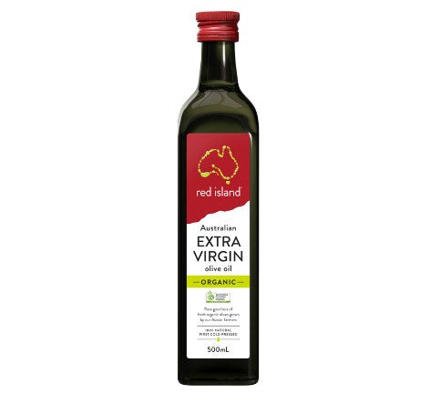 Red Island Extra Virgin Olive Oil Organic 500ml