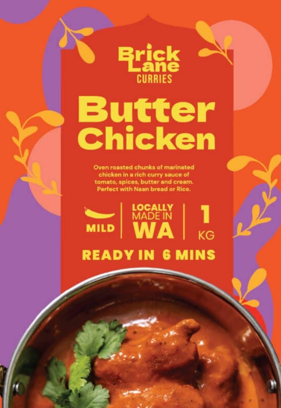 Brick Lane Curries Butter Chicken Mild 1kg GF