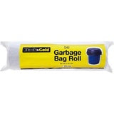 Black & Gold Garbage Bags Roll 63cm x 91cm 50pk