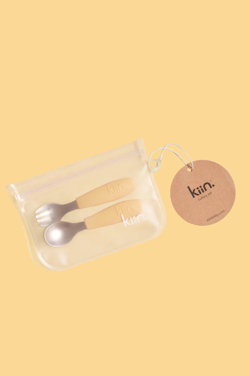 Kiin. Silicone Cutlery Set