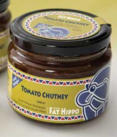 The Fat Hippo Mild Delight Tomato Chutney 360g