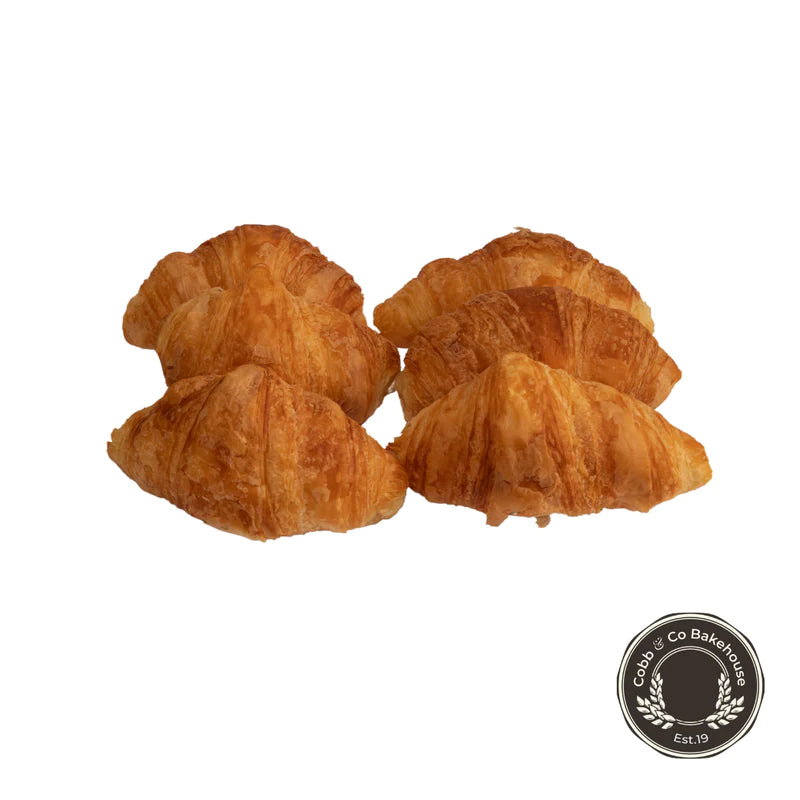 Cobb&Co. Mini Straight Croissant Baked 6pk