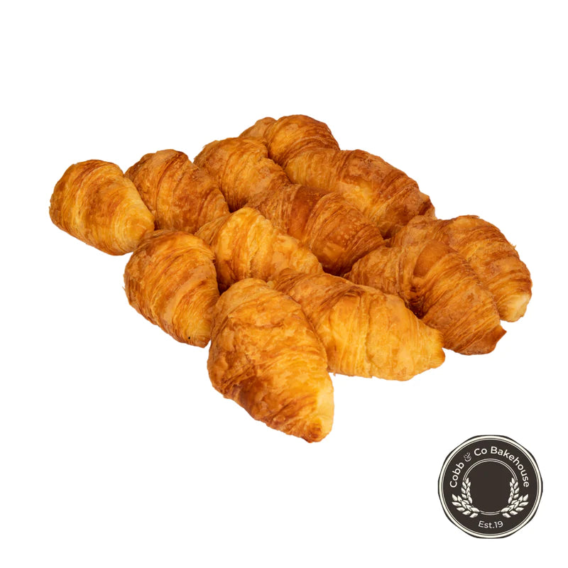 Cobb&Co. Mini Straight Croissant Baked 12 pk