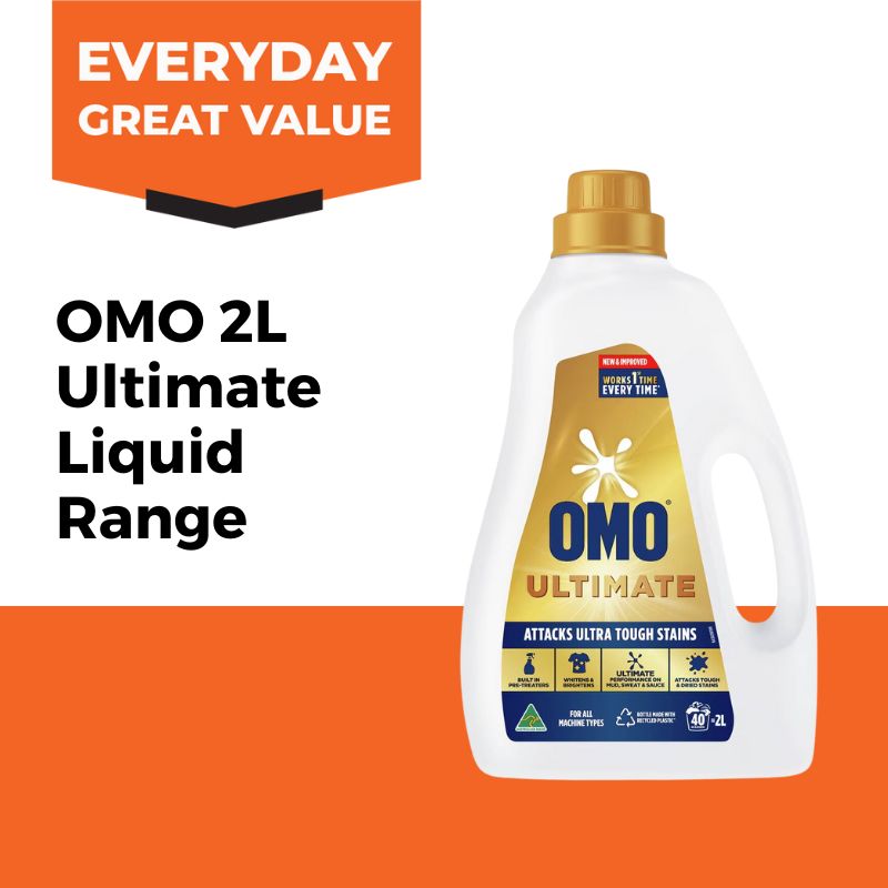 OMO Ultimate Laundry Liquid 2L