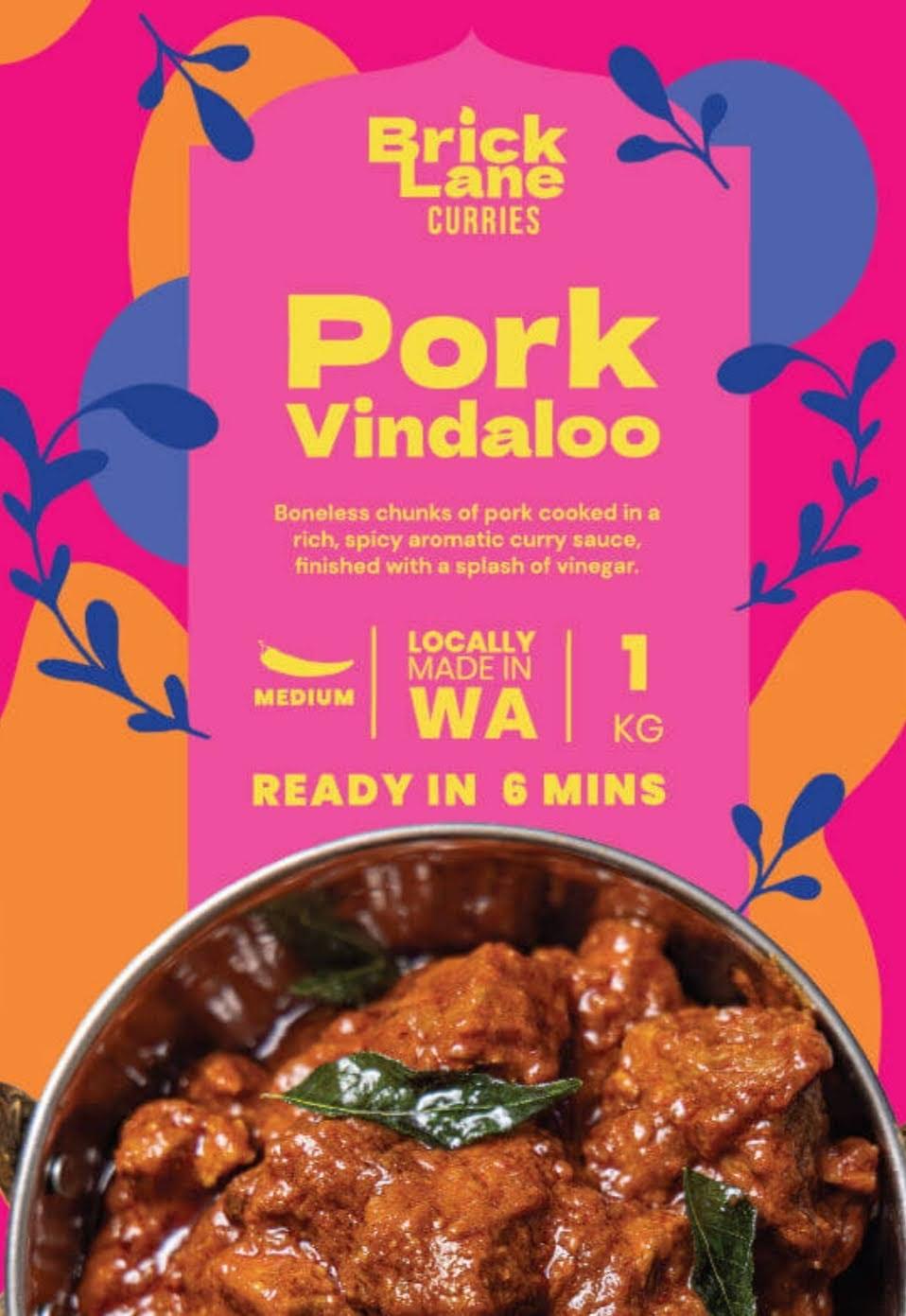 Brick Lane Curries Pork Vindaloo Curry 1kg