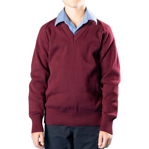 Pullover Wool Burgundy