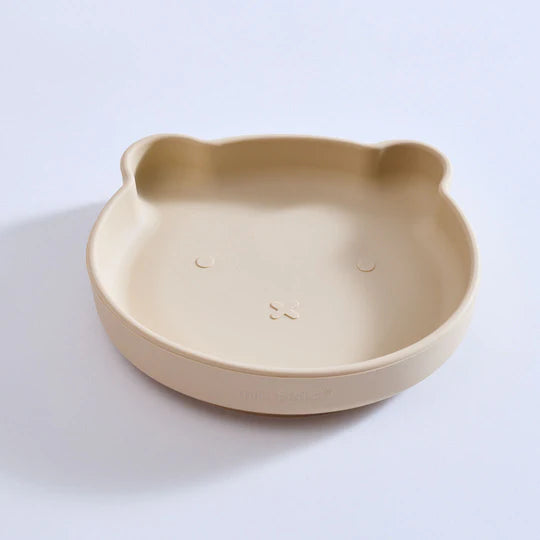 Milk Addict Silicone Bear Suction Plate | Sand