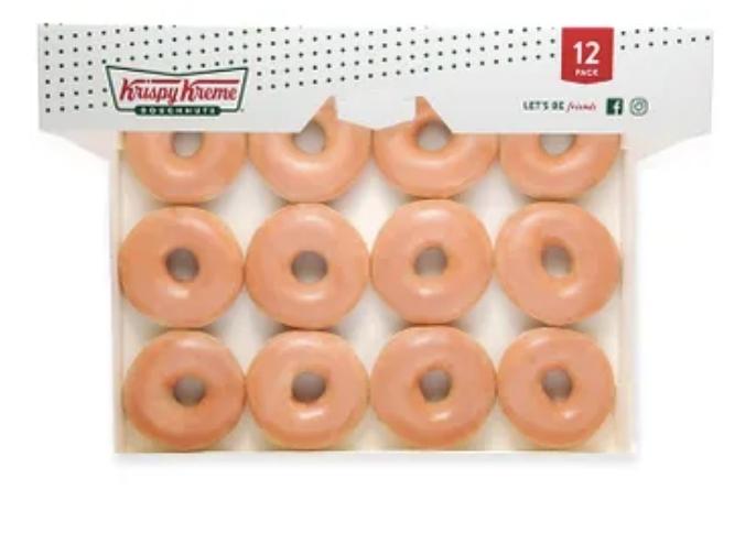 Krispy Kreme Doughnuts Original Glaze 12pk