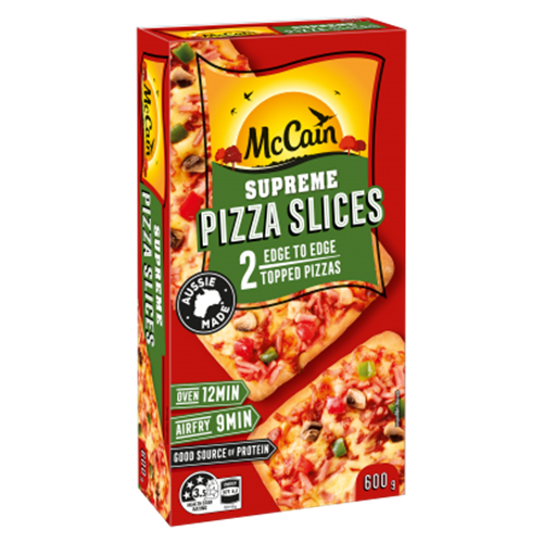 McCain Pizza Slices Supreme 600g