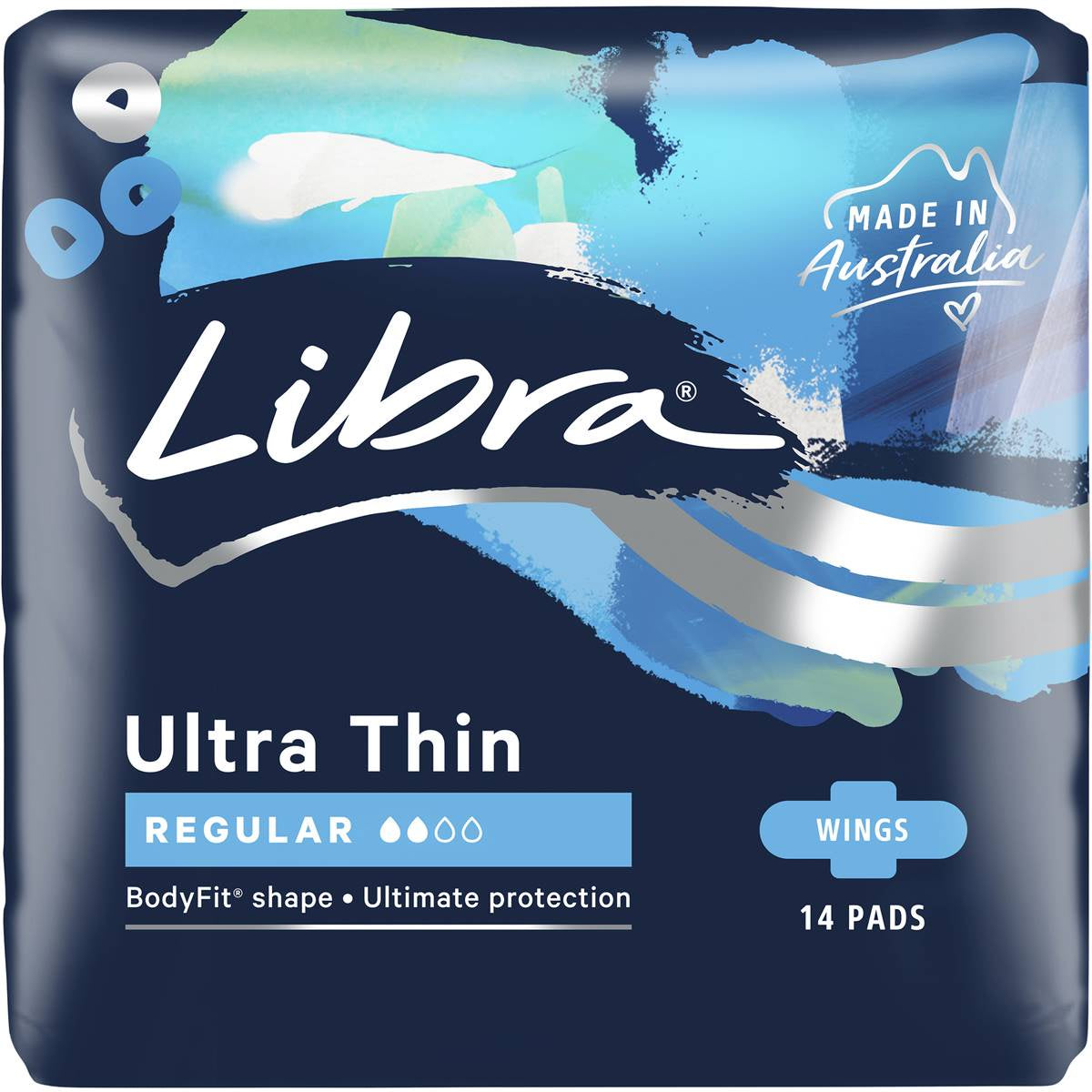 Libra Ultra Thins Regular Wing Pads 14pk