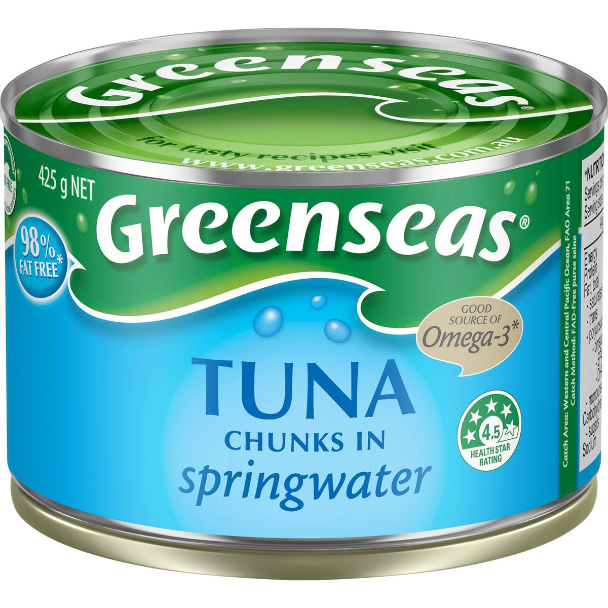 Greenseas Tuna Chunks in Springwater 425g