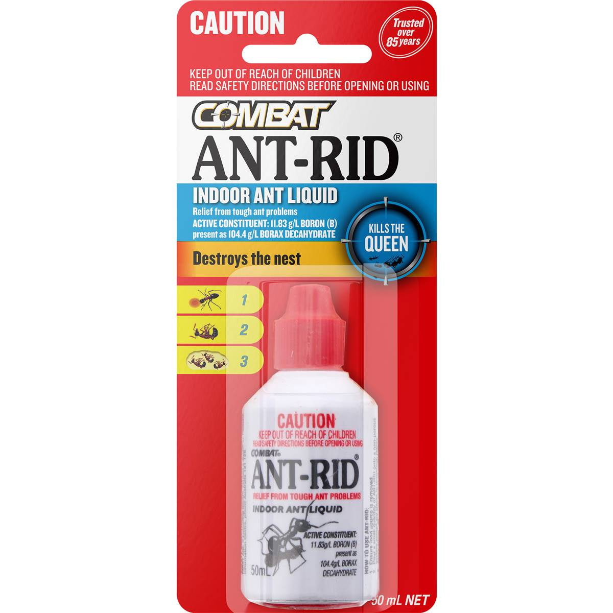 Combat Ant Rid Indoor Ant Liquid 50mL