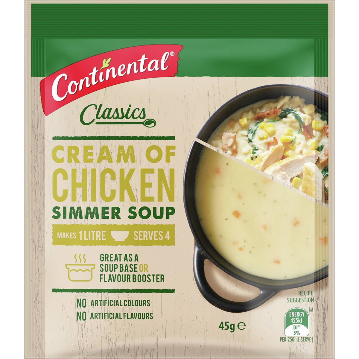 Continental Cream of Chicken Soup Mix 45g