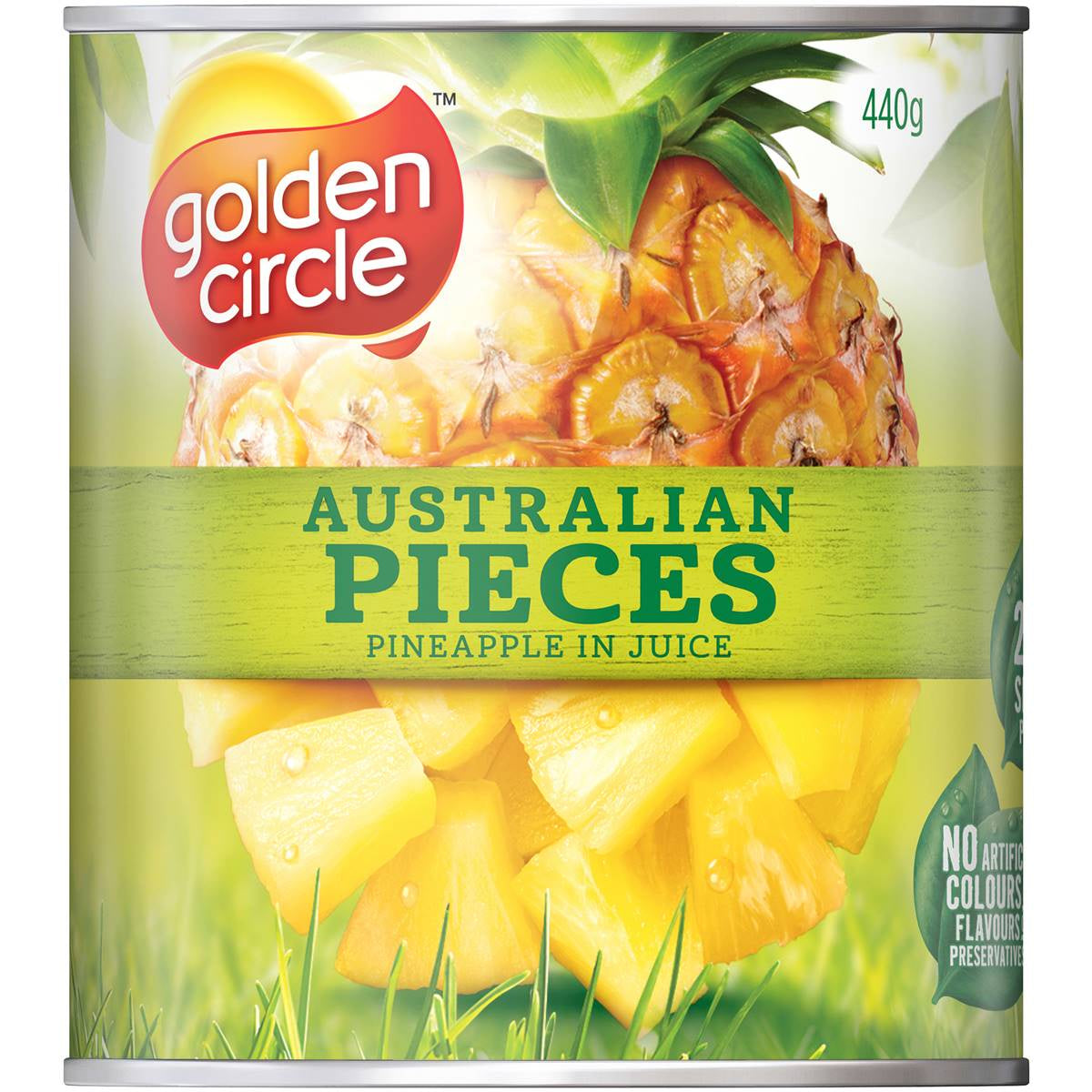 Golden Circle Pineapple Pieces in Juice 440g