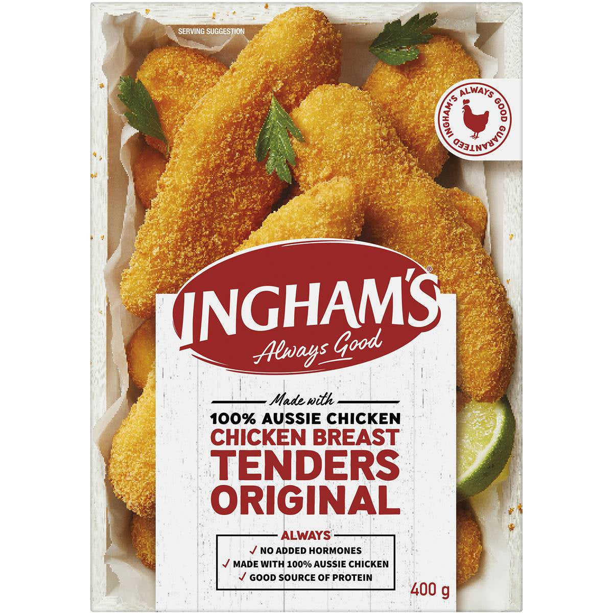 Ingham Crumbed Chicken Breast Tenders 400g