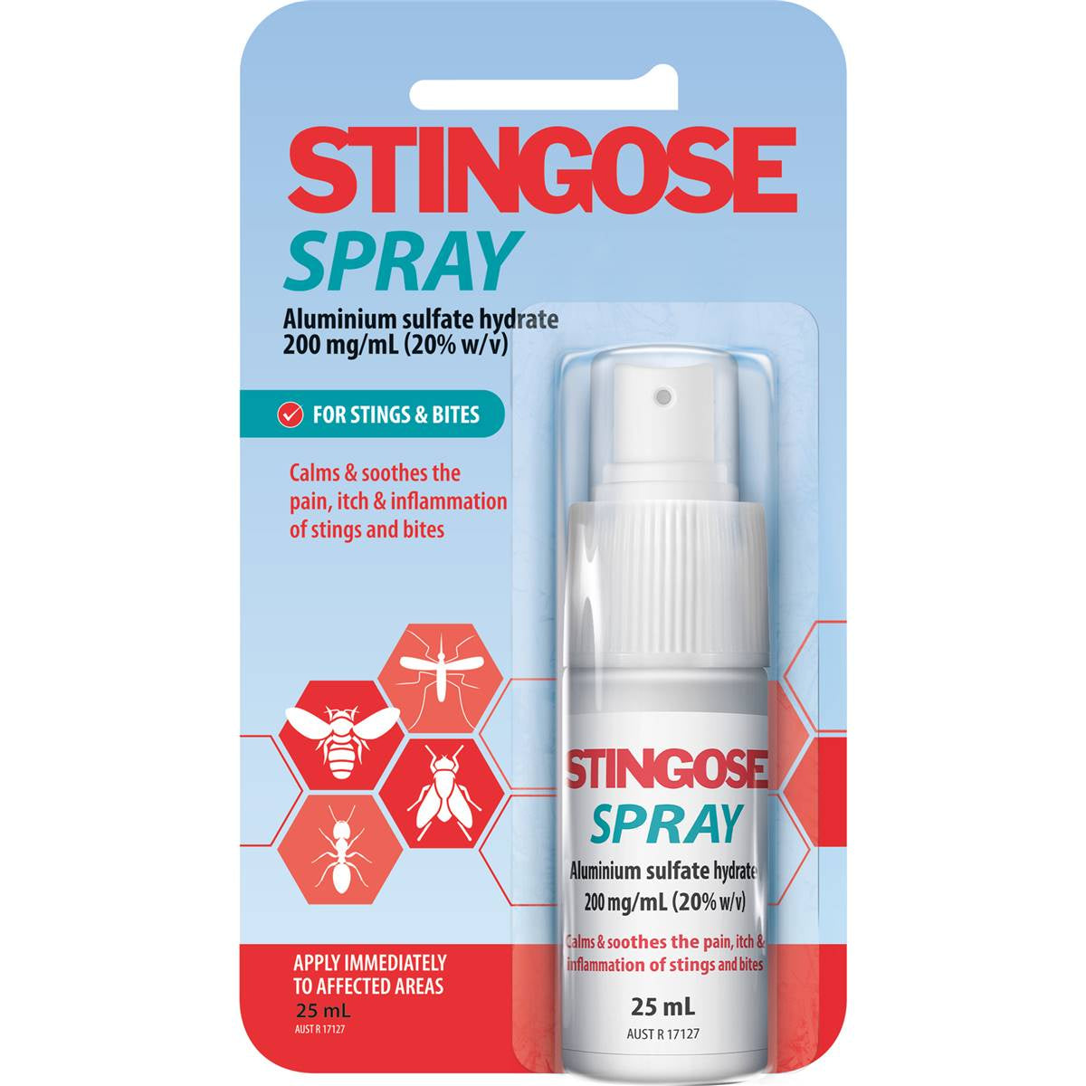 Stingose Stings Spray 25mL