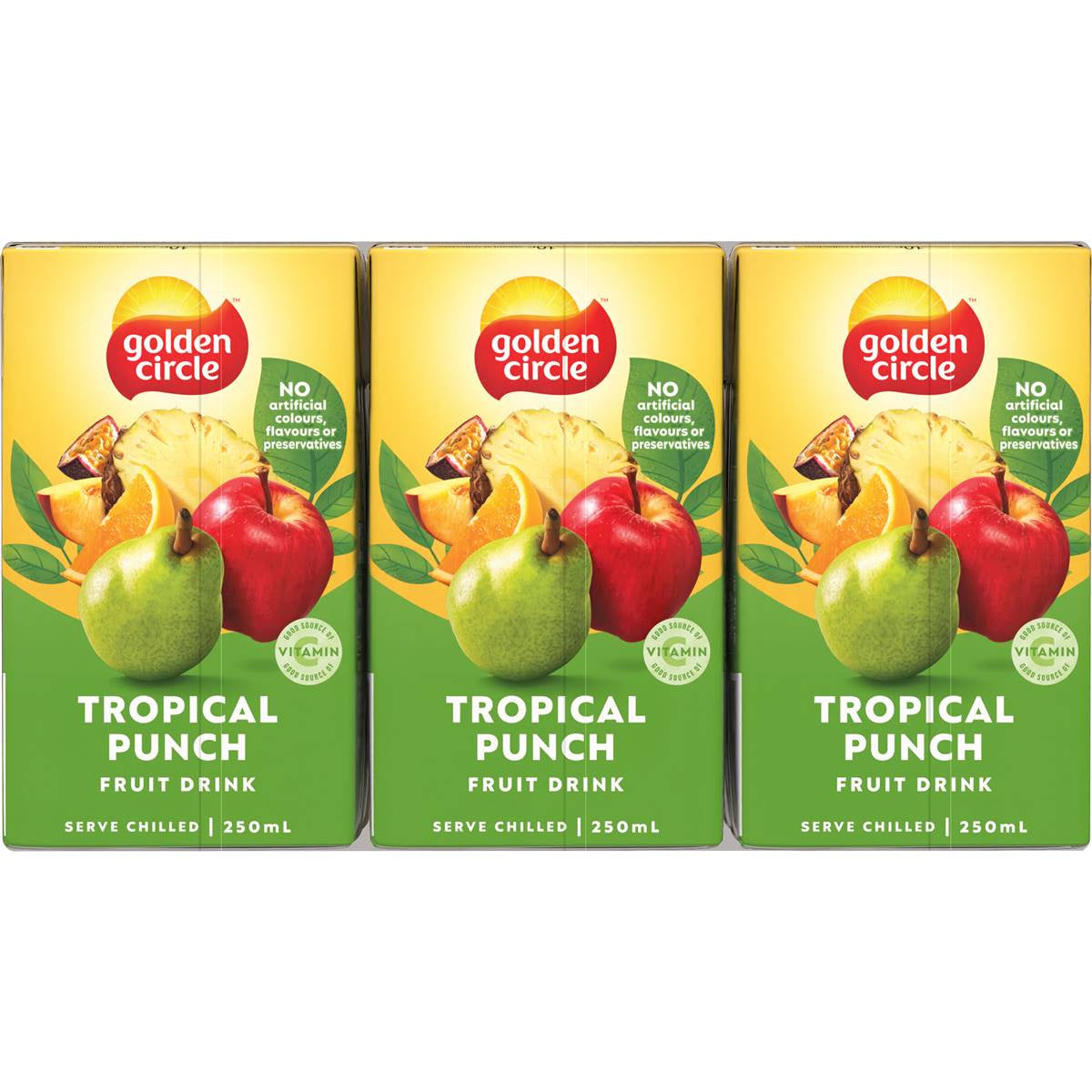 Golden Circle Tropical Punch 250mL 6pk