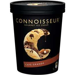 Connoisseur Ice Cream Cafe Grande 1L