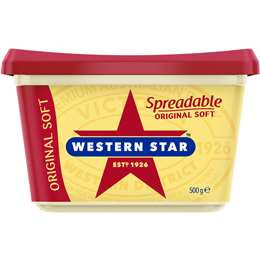 Western Star Traditional Spreadable Butter Blend 500g