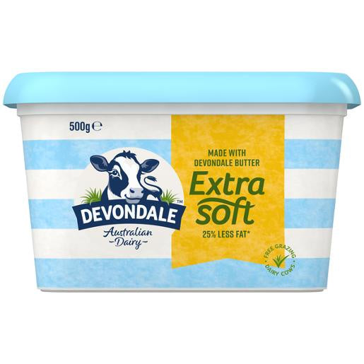 Devondale Dairy Extra Soft 500g