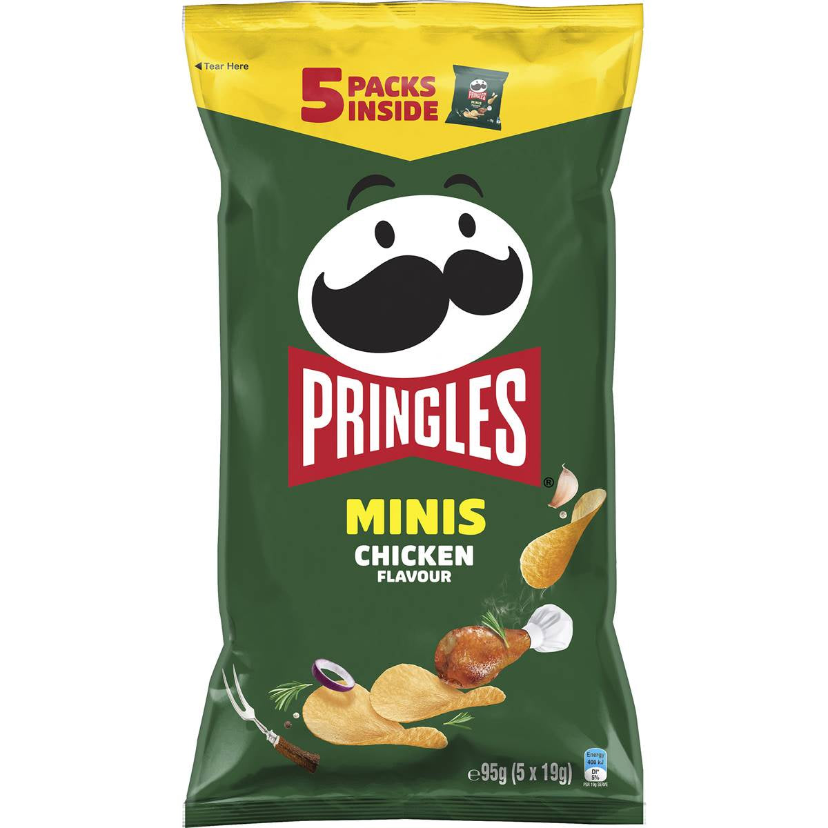 Pringles Minis Chicken 5pk 95g