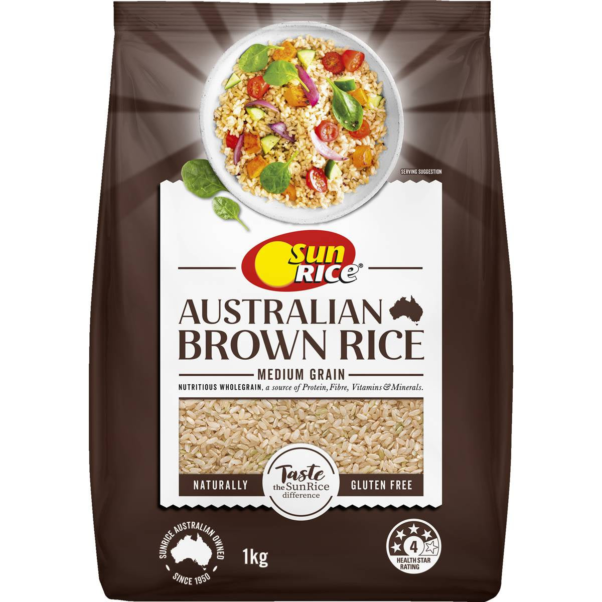 SunRice Brown Rice 1kg