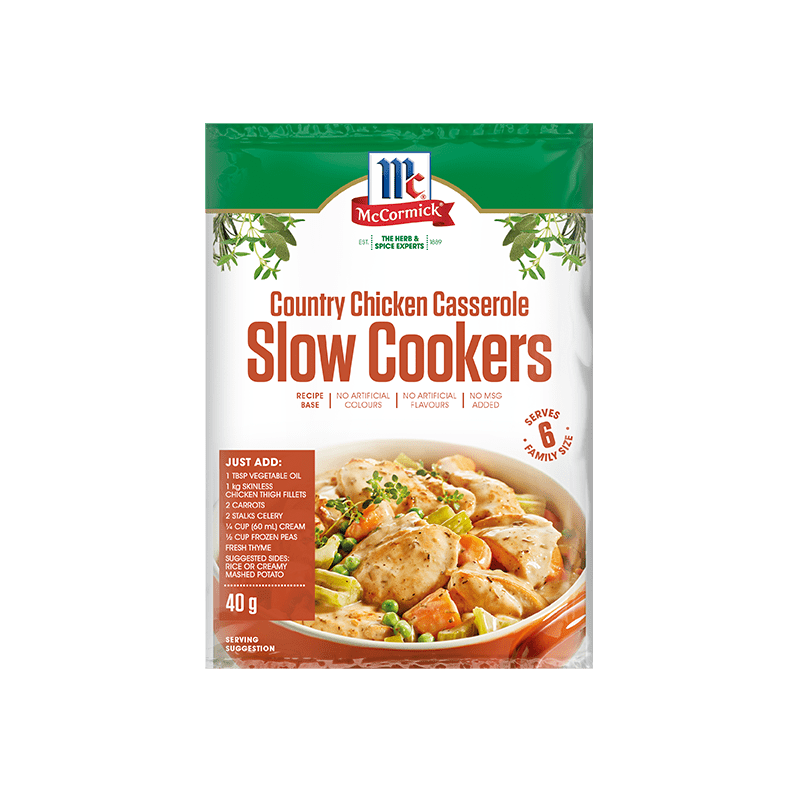 McCormick Country Chicken Casserole Slow Cooker 40g