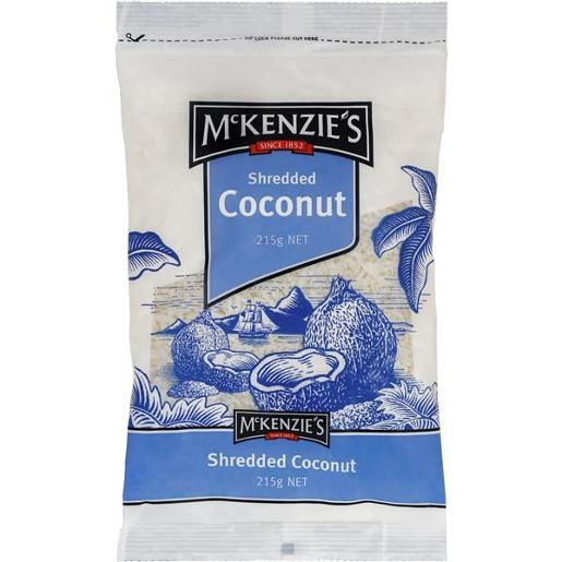 McKenzie's Coconut Shredded 215g