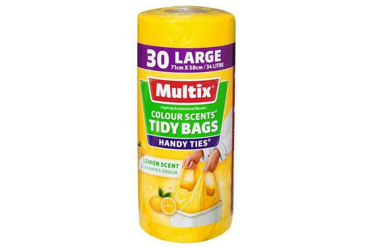 Multix Tidy Bag Citrus Scent Large Roll 30pk