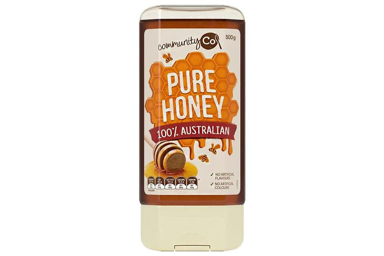 CommunityCo Pure Honey Squeeze 500g