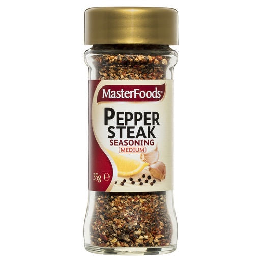 Masterfoods Pepper Steak Seasoning Medium 35g